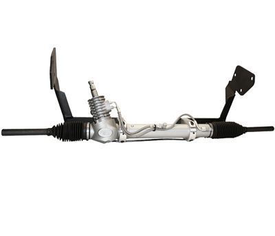 Flaming River FR326PWRH Rack And Pinion Kit Chevy 57 Rhd Power Kit W/Floorshift Mill Finish Column