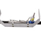 Flaming River FR328PWRHNCNP 1965-70 MUSTANG RIGHT HAND DRIVE POWER RACK CRADLE KIT - NO COLUMN / NO PUMP