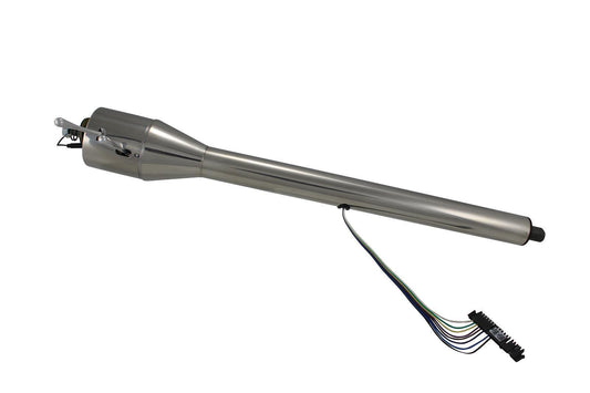 Flaming River FR20002SS 32" Floor Shift Tilt Steering Column 1.75" Polished S/S