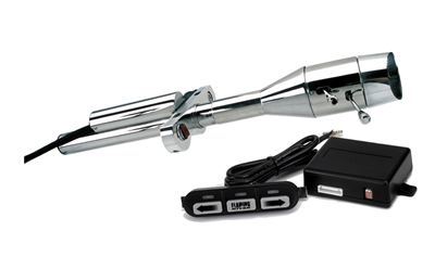 Flaming River FR20012PL Electronic Telescopic Column 32-34 Polished Stainless Non-Returnable