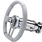Flaming River FR20020DM Tilt Column Micro Dash Mount Mill Steel