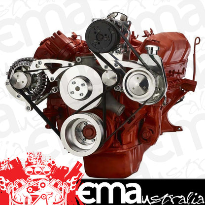 CVF 440-SERPENTINE-AC Big Block Chrysler Serpentine Conversion AC and Power Steering