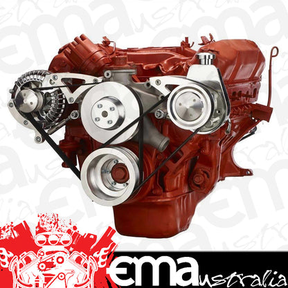 CVF 440-SERPENTINE-PS Big Block Chrysler Serpentine Conversion Power Steering