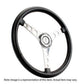 Flaming River FR20152TN Steering Wheel Vette 6 Bolt Laser Polished Aluminum 15 Light Tan Leather