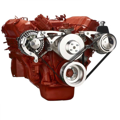 CVF 440-SERPENTINE-PS Big Block Chrysler Serpentine Conversion Power Steering