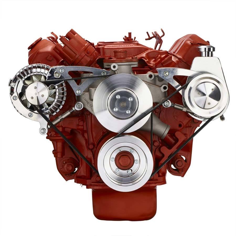 CVF 440-SERPENTINE-PS Big Block Chrysler Serpentine Conversion Power Steering