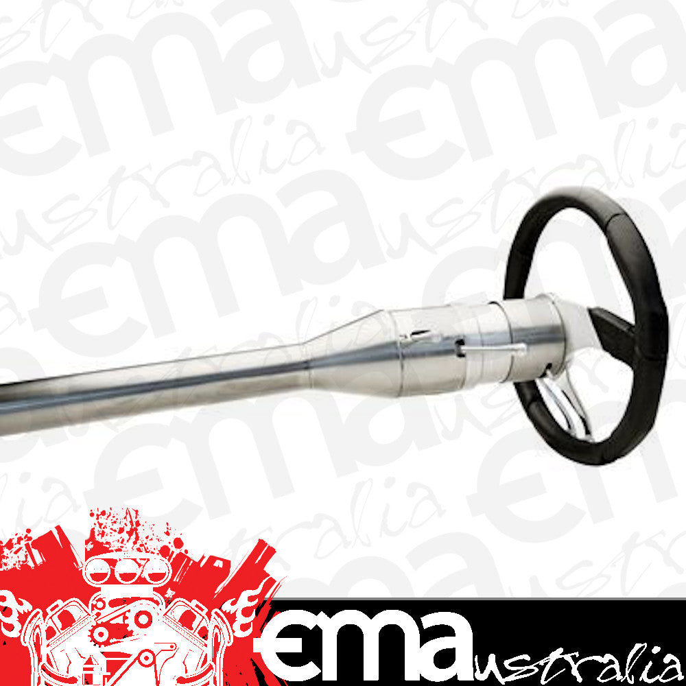Flaming River FR30007SS Top Hat Tele 30 Length, Telescoping Tilt Steering Column, Polished