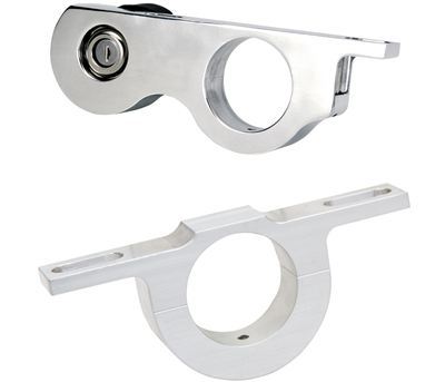 Flaming River FRIGN4-1 Steering Column Access Billet Under Dash Dual Mount Only W/O Ignition Key Or 12 Volt