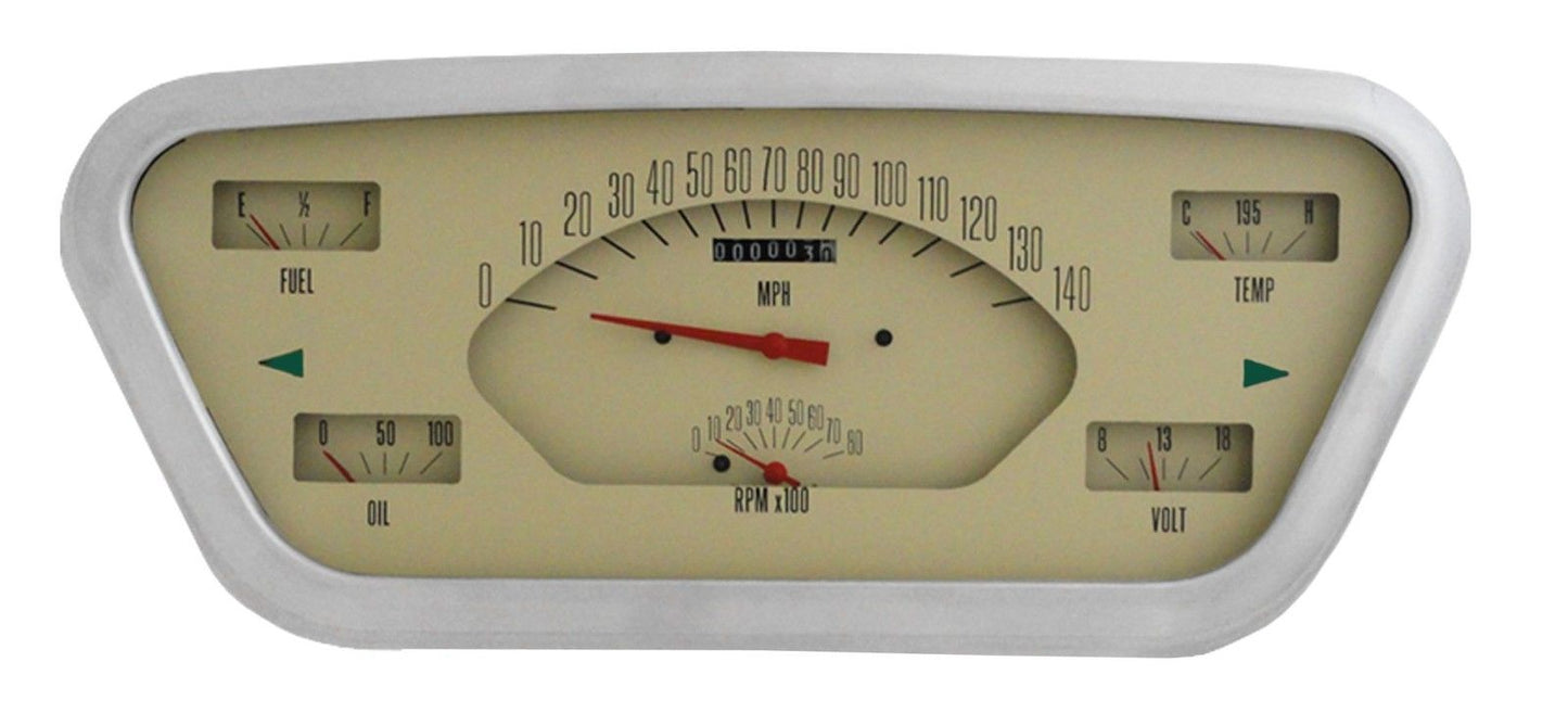 Classic Instruments FT53T Tan 1953 - 55 Ford F - 100 Truck Package