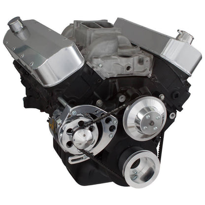 CVF Racing CVF-454-ALT-SYSTEM-C-LWP 454-ALT-SYSTEM-C-LWP Chevy Big Block V-Belt System - Alternator Only LWP