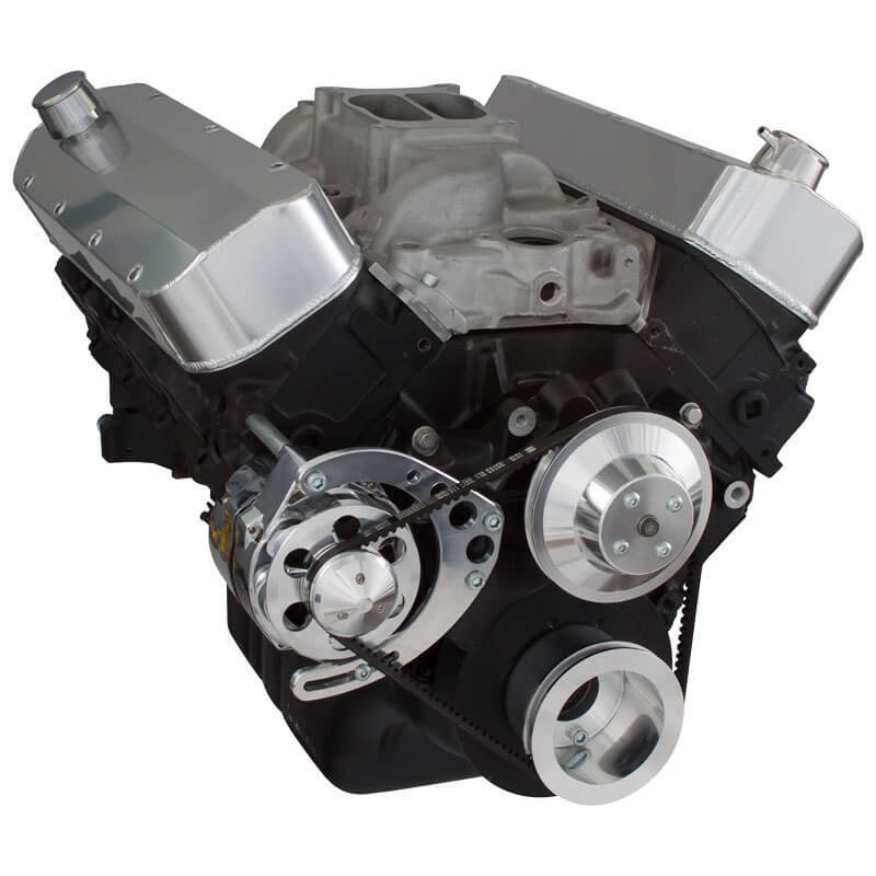 CVF Racing CVF-454-ALT-SYSTEM-C-LWP 454-ALT-SYSTEM-C-LWP Chevy Big Block V-Belt System - Alternator Only LWP