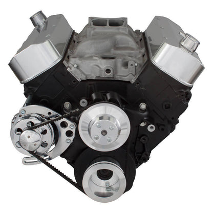 CVF Racing CVF-454-ALT-SYSTEM-C-LWP 454-ALT-SYSTEM-C-LWP Chevy Big Block V-Belt System - Alternator Only LWP