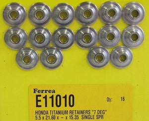 FERREA HONDA D16Z6 RETAINERS (FVE11010-16)