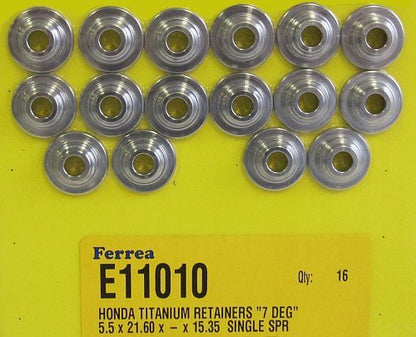 FERREA HONDA D16Z6 RETAINERS (FVE11010-16)