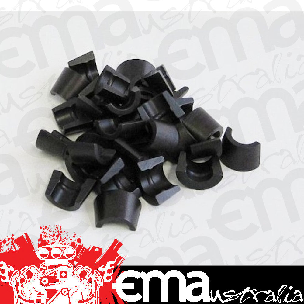 Steel Radial Groove Valve Locks (for Nissan Skyline RB26DETT 1989-02 6mm Stem Use With Retainer FVE11057 (Single)) (FVK10072)