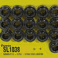 Spring Seat Locator (for Subaru WRX 2.5L 16 Vlave EJ25 1996-98 (16pk)) (FVSL1038-16)