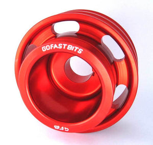 Go Fast Bits GFB2006R Underdrive Crankshaft Pulley - Red For Nissan 300Zx Vg30