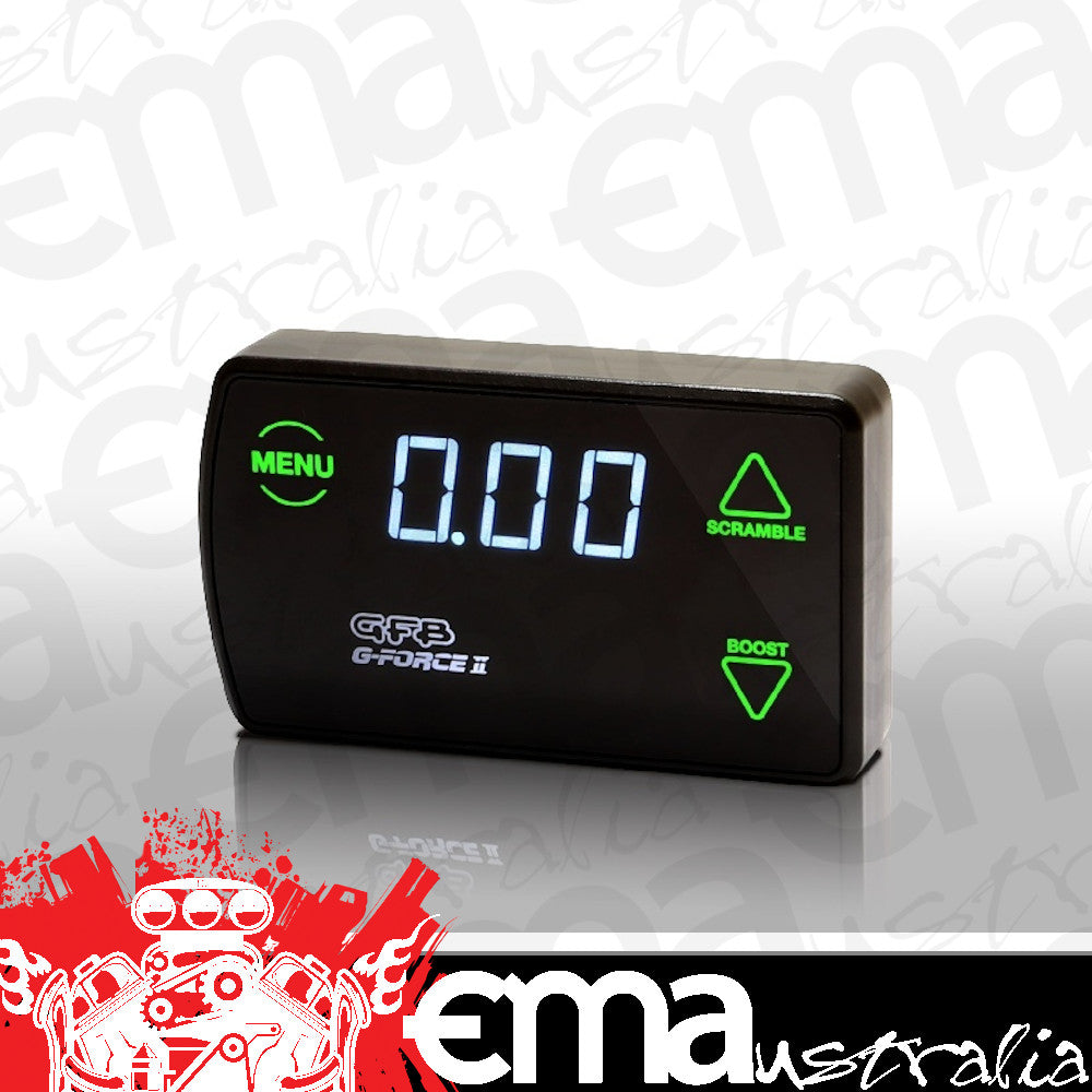 Go Fast Bits GFB3004 G-Force Ii Electronic Boost Controller 6-Boost Presets Up To 50 Psi Multi Colour Display Function