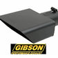 Gibson GIB500432-B S/Steel Sport Exhaust Tip Black 2.5" Inlet 6" X 2.75" Outlet