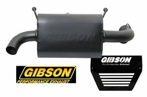 Gibson GIB98028 Polaris Single Exhaust Black Ceramic Polaris Rzr Xp1000 Turbo