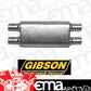 Gibson GIBB55114S Superflow Stainless Steel 3" Dual/Dual Muffler Reversible 24"