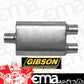 Gibson GIBB55189S Superflow S/Steel 3" Center/2.5" Dual Muffler 18" L