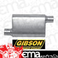 Gibson GIBBM0104 Mwa Stainless Steel 2.5" Muffler Offset/Offset Non Directional
