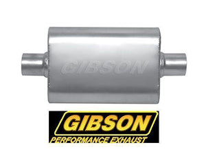 Gibson GIBBM0107 Mwa Stainless Steel 2.5" Muffler Center/Center Non Directional