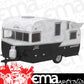 Greenlight GLC-18440-B Shasta Airflyte Travel Trailer Diecast Model 1:24 Scale