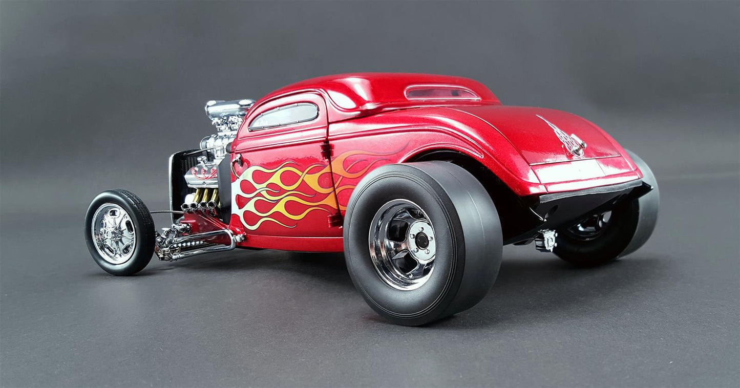 Greenlight GLC-GMP-18816 1:18 Diecast 1934 Ford Three Window Coupe Blown Altered - Nitro Coupe