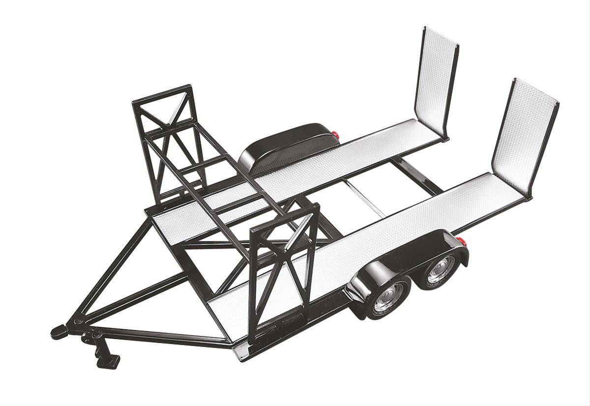 Greenlight GLC-GMP-18820 1:18 Scale Tandem-Axle Car Trailer Diecast Model