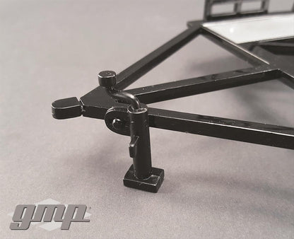 Greenlight GLC-GMP-18820 1:18 Scale Tandem-Axle Car Trailer Diecast Model