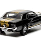 Greenlight GLC12897 1967 Ford Mustang Gt 1:18 Diecast Model Black w/ Gold Stripes