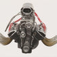 Glide Engineering GLCGMP18840 Blown 392 Hemi Drag Engine & Transmission Diecast 1:18 Scale