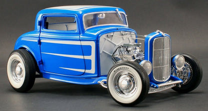 Acme Trading Company GMPA1805008 1:18 Diecast Blue Grand National 1932 Ford 3 Window Coupe