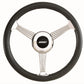 Grant GR1050 14.75" Banjo Steering Wheel Black Leather Grip 3-1/2" Dish