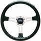 Grant GR1130 14" Collectors Edition Steering Wheel Polished Black Leather Grip