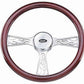 Grant GR15802 Heritage Diablo Alloy Steering Wheel 14.75" Mahogany Wood Grip