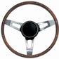 Grant GR246 15" Classic Nostalgia Steering Wheel Matte 3 Spoke Walnut Grip