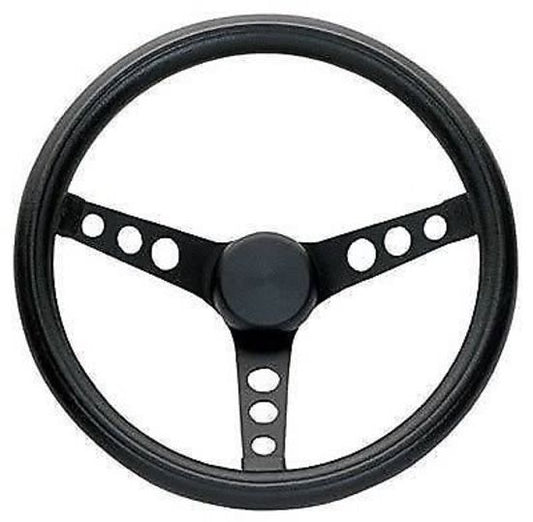 Grant GR338 13.75" Classic Series Steering Wheel Black 3 Spoke/Black Foam Grip