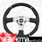 Grant GR452 13.5" Club Sport Steering Wheel Polished 3 Spoke/Black Vinyl Grip
