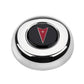 Grant GR5635 Chrome Pontiac Horn Button for Classic & Challenger Steering Wheels