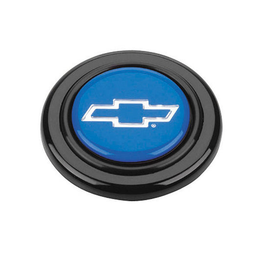 Grant GR5650 Black/Blue Plastic Horn Button Bowtie Logo suit Signature Series