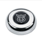 Grant GR5682 Chrome Ford V8 Horn Button for Classic & Challenger Steering Wheels