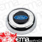 Grant GR5685 Chrome Horn Button for Classic/Challenger Steering Wheels Ford Logo