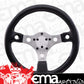 Grant GR633 13" Performance Gt Steering Wheel Satin 3 Spoke Black Vinyl Grip