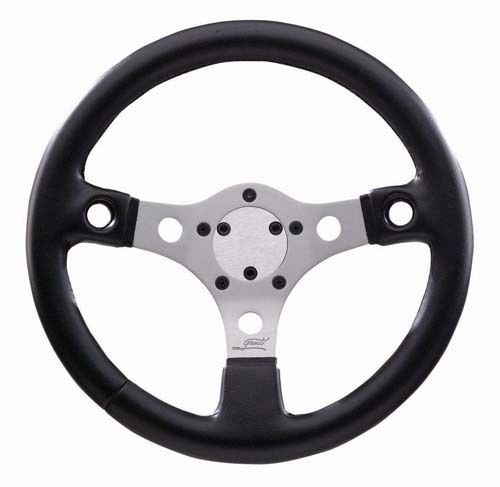 Grant GR633 13" Performance Gt Steering Wheel Satin 3 Spoke Black Vinyl Grip