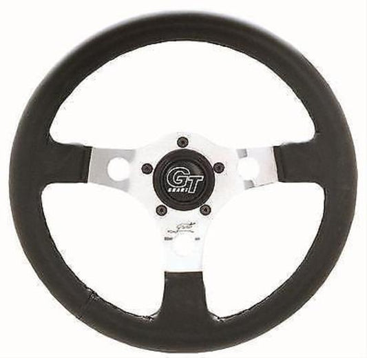 Grant GR771 13" Formula Gt Steering Wheel Chrome 3 Spoke/Black Vinyl Grip