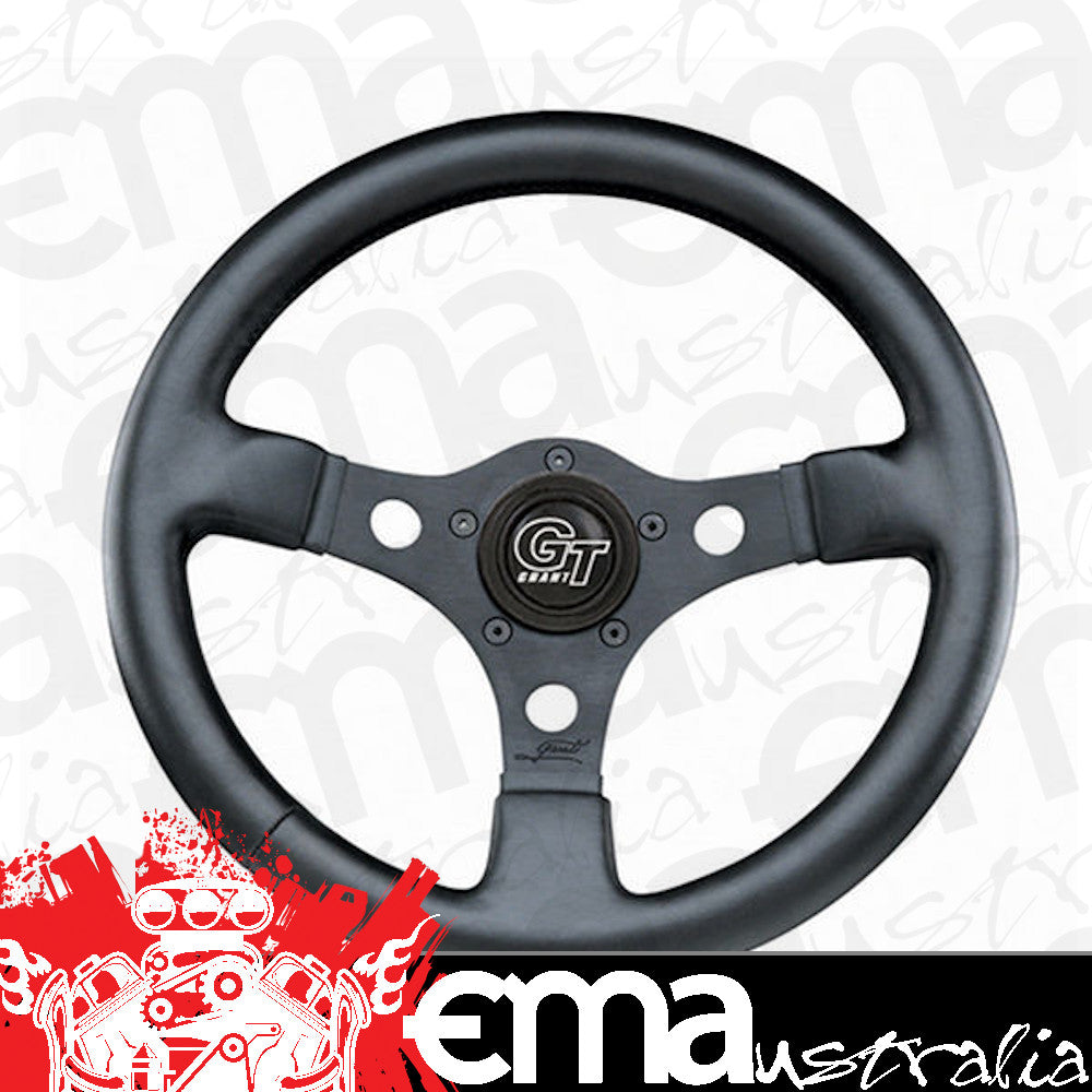 Grant GR773 13" Formula Gt Steering Wheel Black 4 Spoke/Black Vinyl Grip