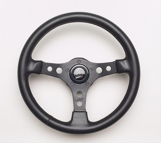 Grant GR774 14" Formula Gt Steering Wheel Black 3 Spoke Black Vinyl Grip